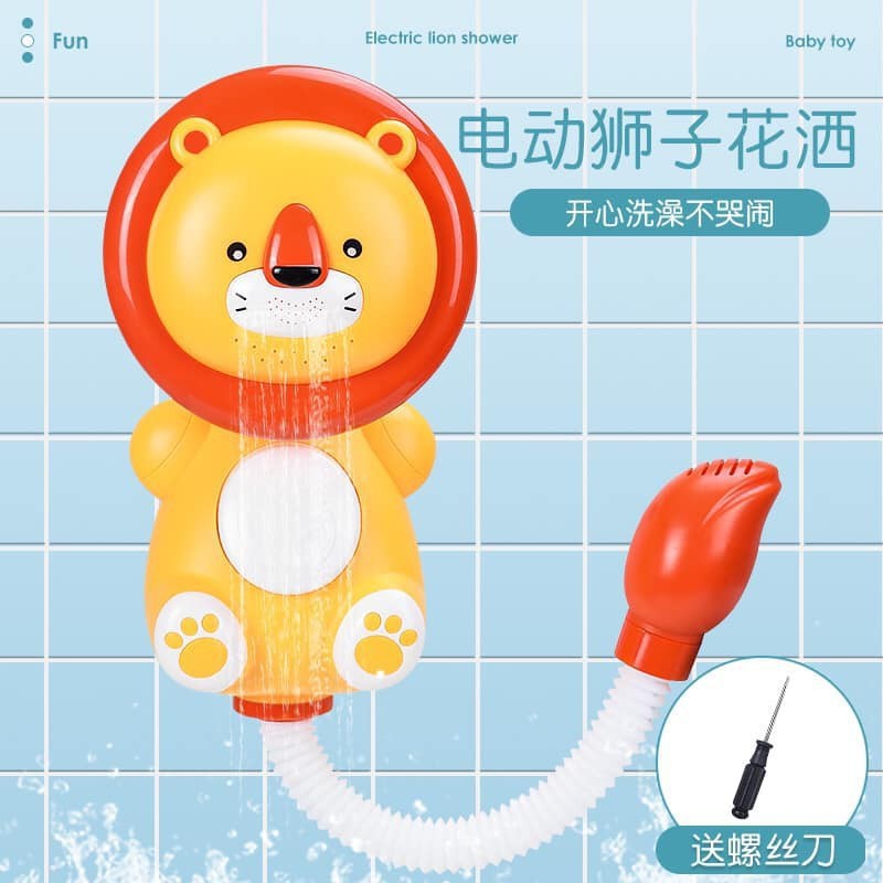 - Vòi sen sư tử ( chạy bằng pin), đồ chơi nhà tắm - Đồ chơi trẻ em