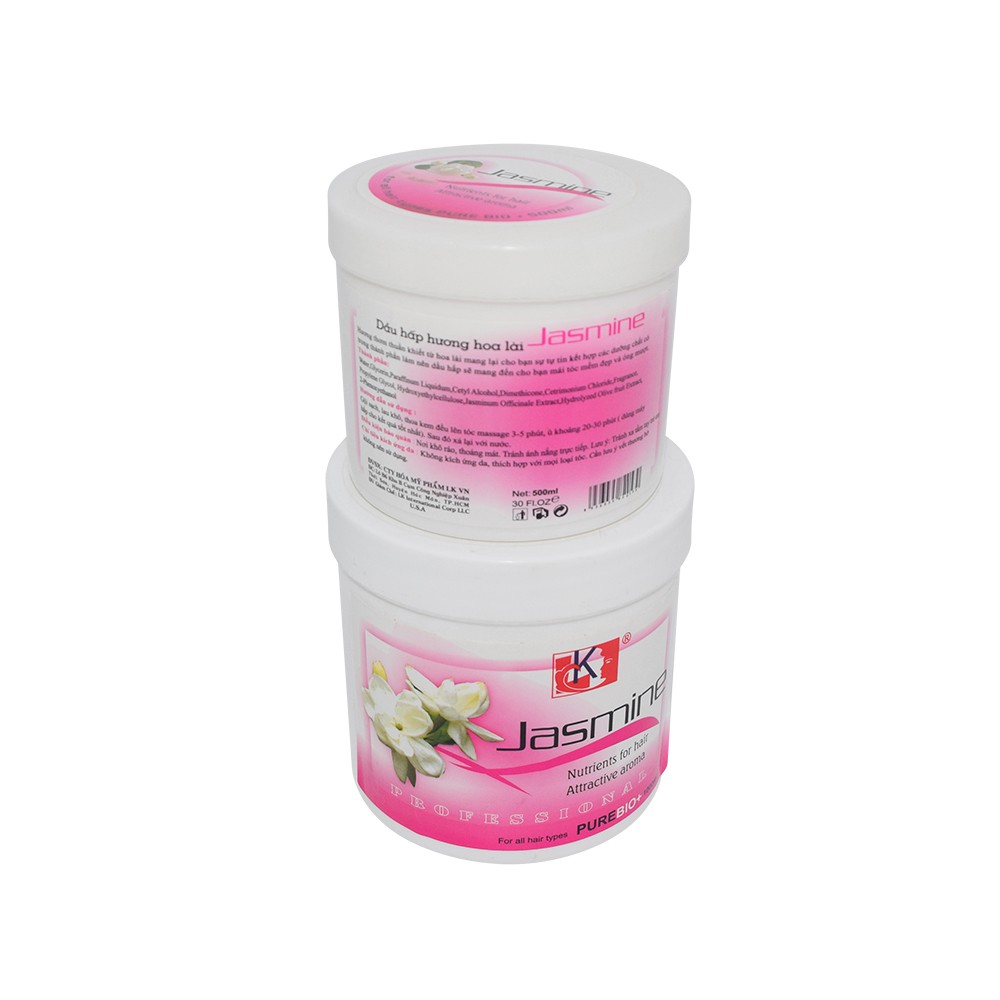 Dầu hấp dưỡng tóc Hoa Lài 500ml - 1000ml (Jasmine Repair Hair Treatment 500ml - 1000ml)