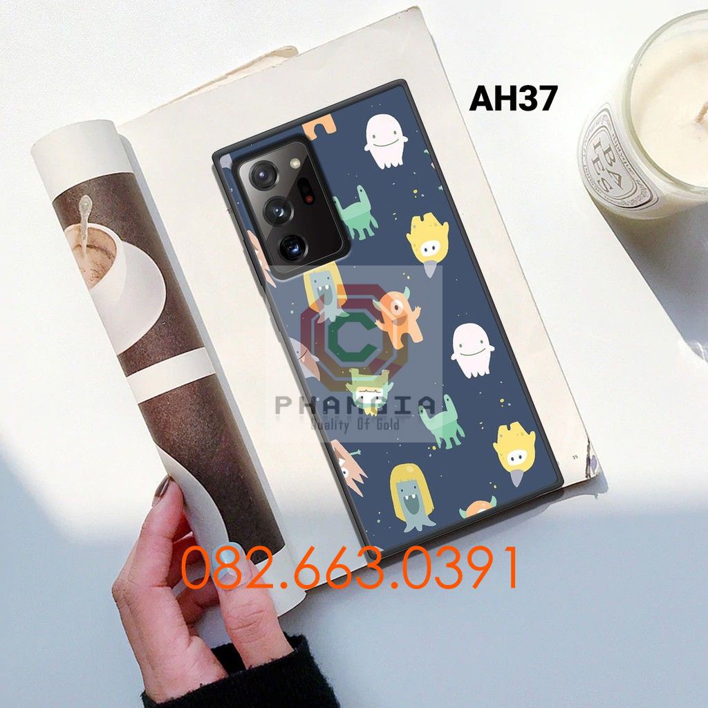 Ốp lưng Samsung Note 20 ép kính chống bể in hình đẹp (p2)