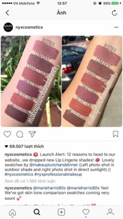 Son nyx lingerie