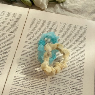 Dây buộc tóc💗Chun buộc tóc Scrunchies Mini ( giao màu Ngẫu nhiên)