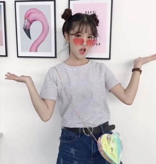 [HOT HIT ÁO PHÔNG KẺ] Áo form Hàn Quốc, có clip và ảnh thật