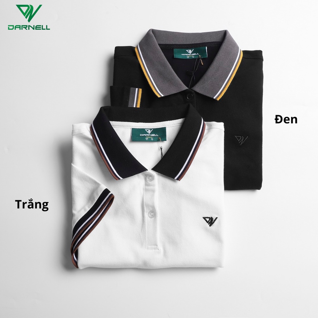 Áo thun polo nữ DARNELL, áo thun có cổ ngắn tay chất cotton thông thoáng bền đẹp DN823