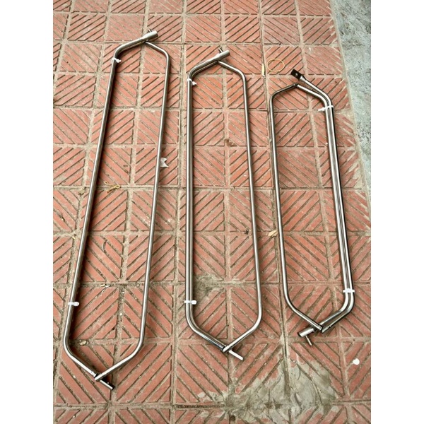 Vành vợt inox kèm lưới vợt