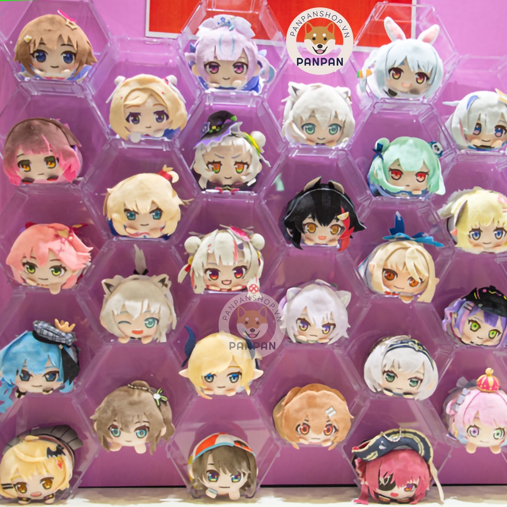 Móc nhồi bông Hololive Mochi Kororin - Loại 8cm