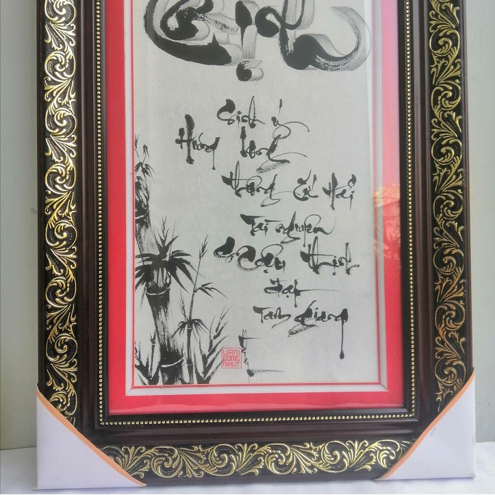 Thư pháp mừng TÂN GIA, KHAI TRƯƠNG