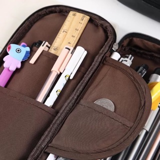Hộp bút da hoạ tiết BT21 siêu sịn sò