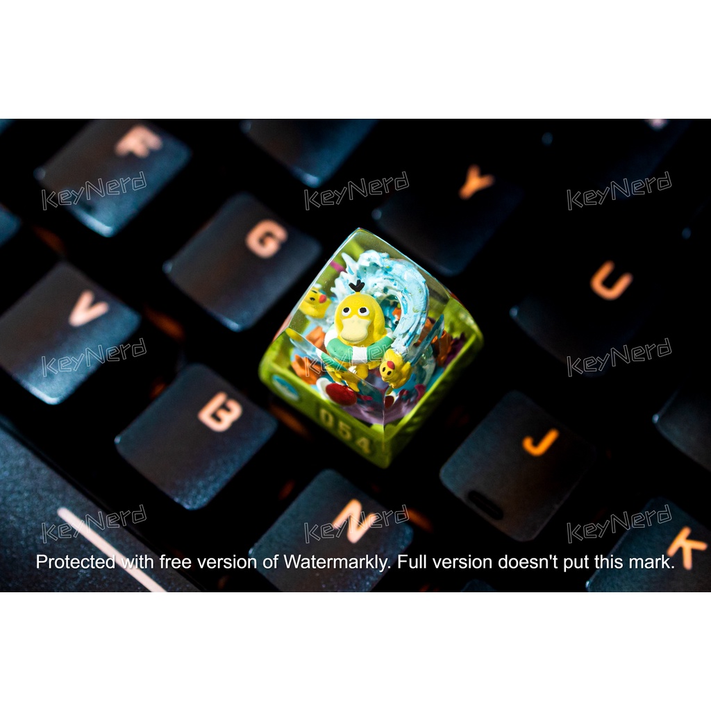 Keycap resin pokemon - nút bàn phím cơ - artisan