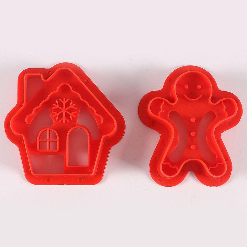 Khuôn Dập Nổi Họa Tiết Happy Christmas Trang Trí Bánh Quy