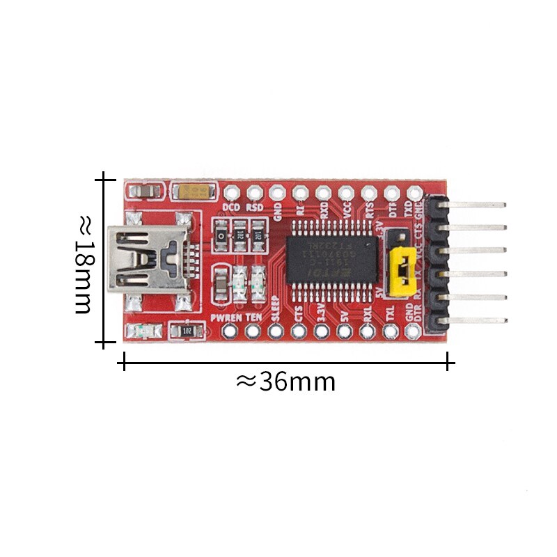 Thiết bị chuyển đổi Ft232L Ft232 Usb Sang Ttl 5v 3.3v Sang 232 chất lượng cao