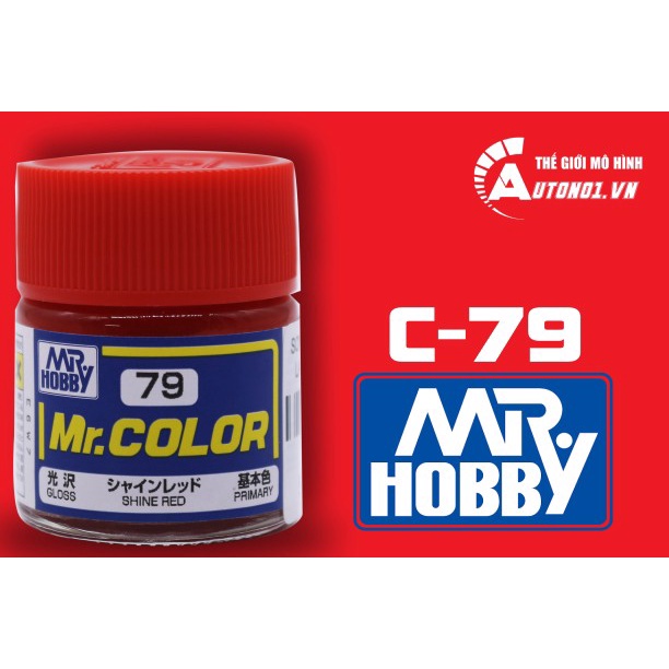 LACQUER ( C71 ~ C80 ) SƠN MÔ HÌNH MR. HOBBY - MR. COLOR