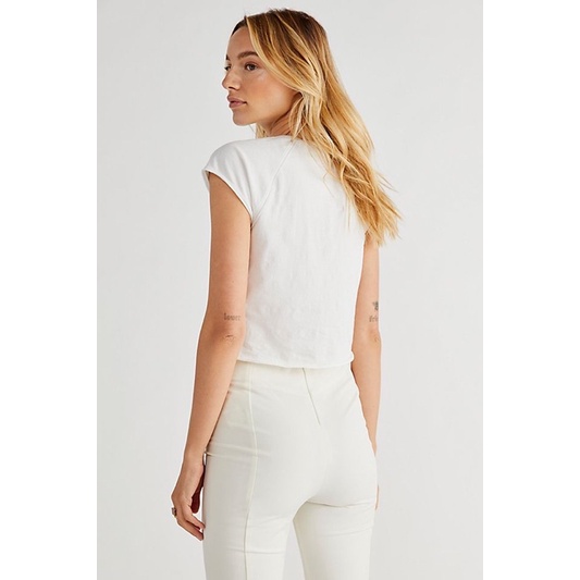 - Áo Perfect Pima Tee Croptop