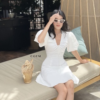 Đầm dự tiệc đầm dáng xoè đầm sang trọng đầm trắng