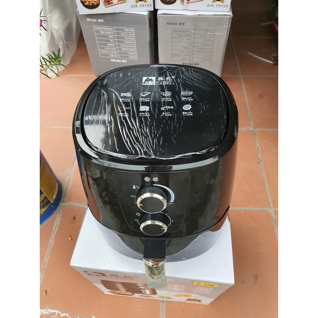 Nồi Chiên Không Dầu Camel Dung Tích 7L Và Nồi Chiên Không Dầu Dung Tích 6L