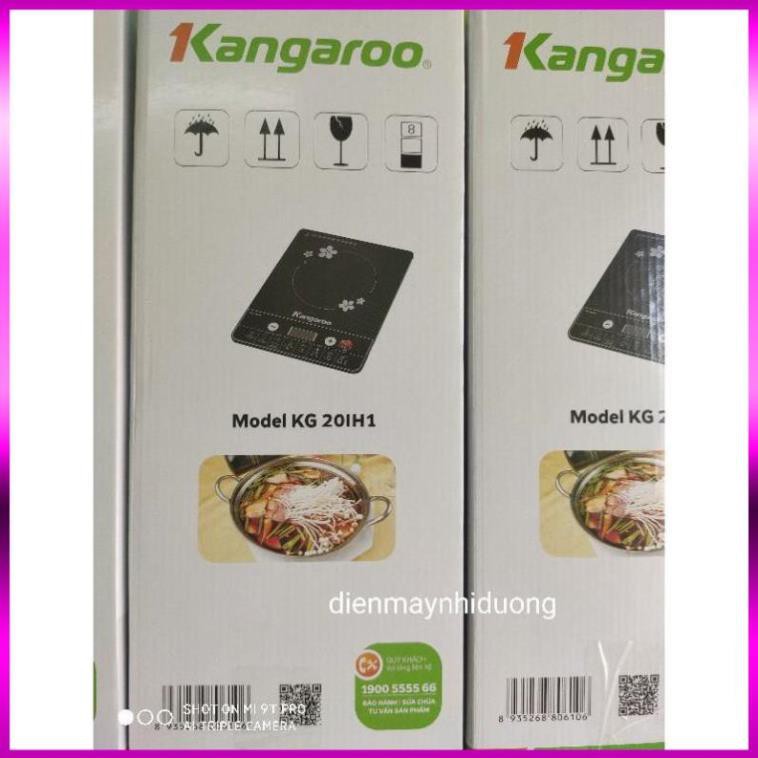 ( Lynhieuhan ) ( CC2016 ) Bếp Từ Kangaroo KG20IH1 - KG365i - Tặng Kèm Nồi Lẩu - Bảo Hành 12 Tháng