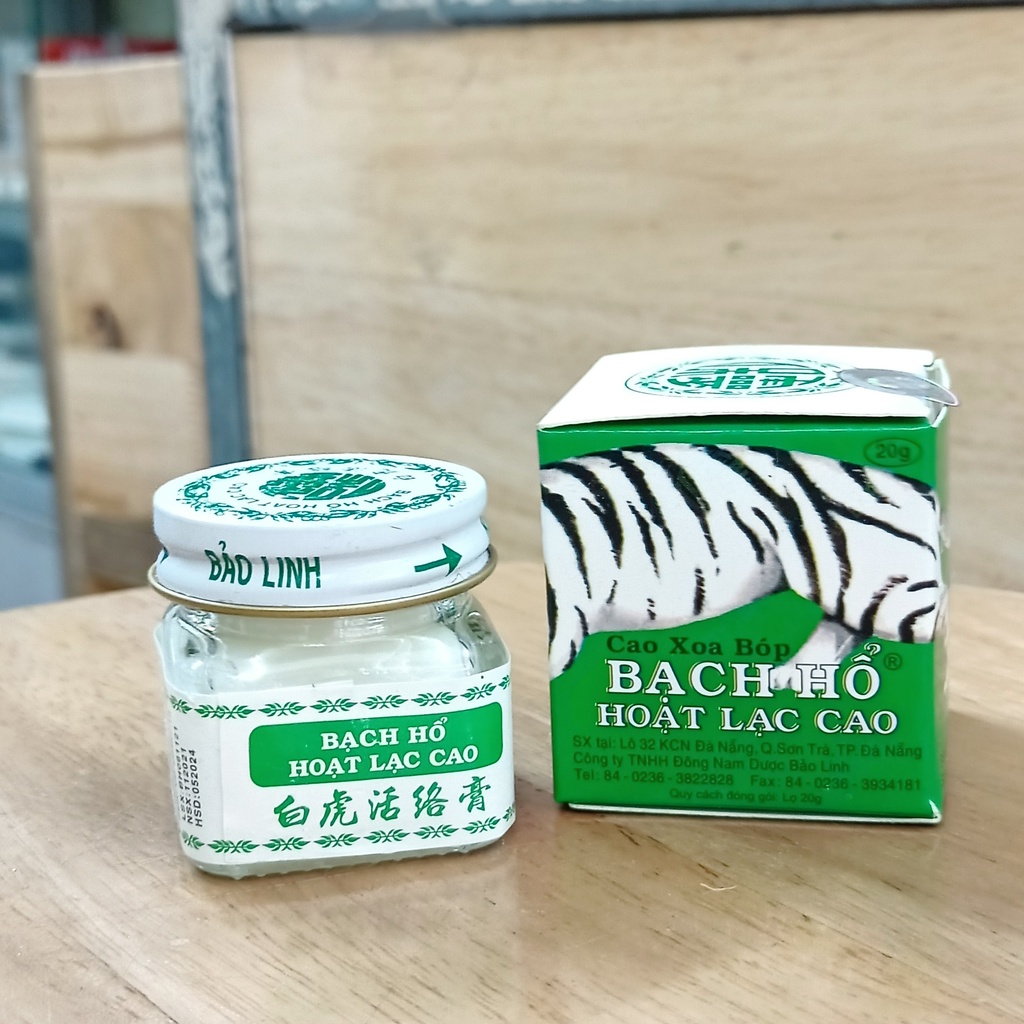 Cao xoa bóp bạch hổ hoạt lạc cao