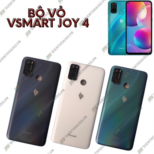 Vỏ bộ vsmart joy 4 xanh , trắng, đen