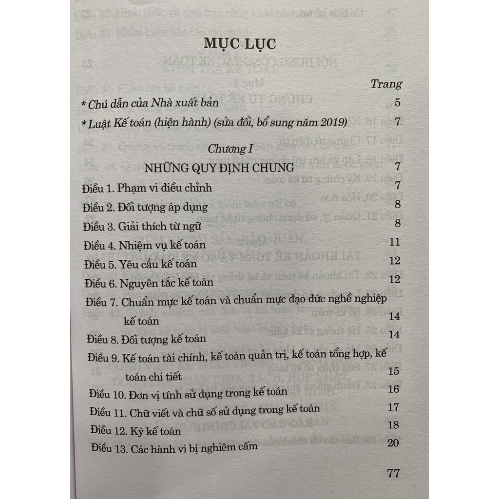 Sách- Luật Kế Toán