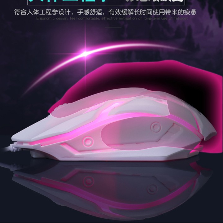 Bộ bàn phím và chuột chuyên Game Led 7 màu LIMEIDE GTX300