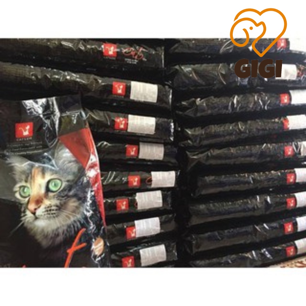 Thức ăn hạt 1kg cho mèo lớn nhỏ Cat's Eye túi Zip thú cưng con nhỏ trưởng thành bổ sung dinh dưỡng - GiGi Pet Shop