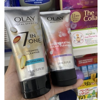 Sữa rửa mặt Olay tái tạo da 150ml hàng Mỹ