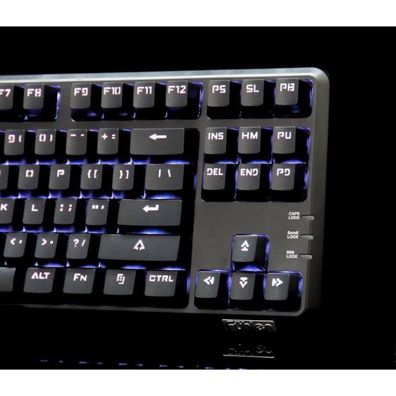 Bàn phím cơ Fuhlen M87S, Blue Switch, Đèn led 9 chế độ RGB, "Bản mới năm 2019"