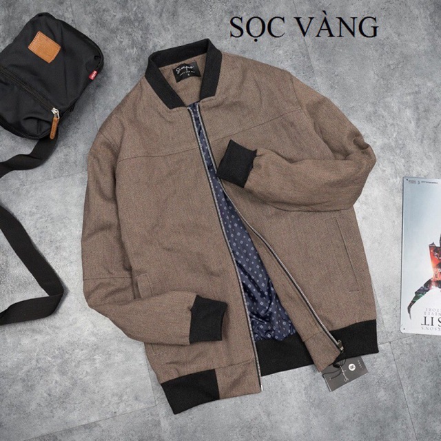 Áo khoác bomber kaki  cực chất- S001 | BigBuy360 - bigbuy360.vn