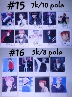 (Có sẵn) Sale set polaroid J-Hope BTS