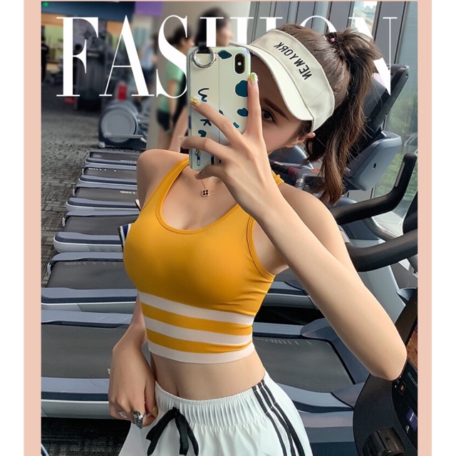 Áo bra, croptop Hàn siêu co giãn, thời trang Hàn 999