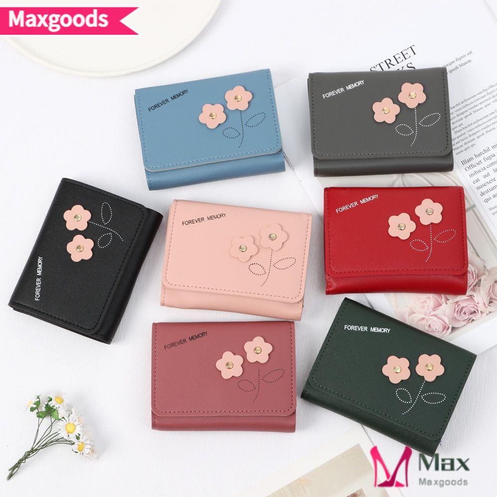 Ví Ngắn Dạng Gập Đựng Thẻ / Tiền Xu Thời Trang Cho Nữ Giá Đỡ
