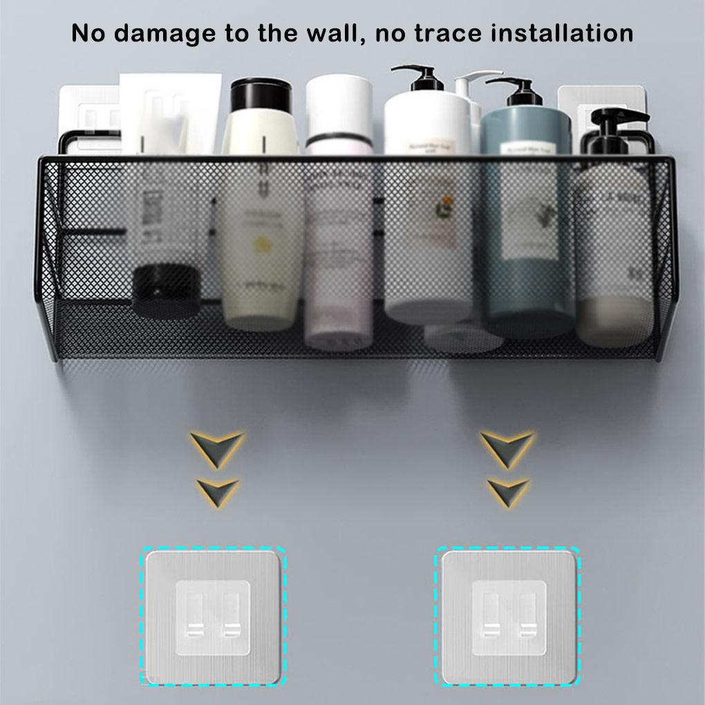 Giá Đỡ Bàn Chải Đánh Răng Gắn Tường Bằng Thép Carbon Tự Dính Không Cần Đục Lỗ