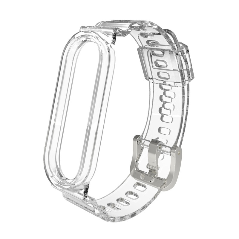 Dây đeo đồng hồ TPU chống xước có thể điều chỉnh cho Xiaomi Mi Band 6 5 4 3