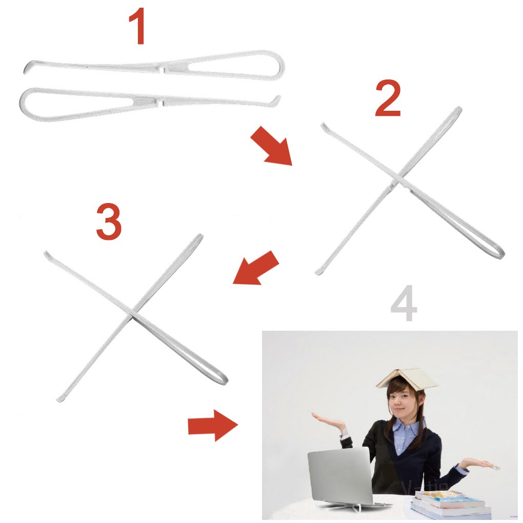 1 Cặp Giá Đỡ Laptop Broxah.Vn