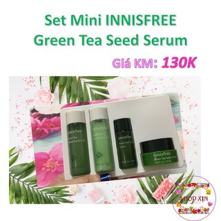 Bộ Dưỡng DA TRÀ XANH Innisfree Green Tea Special Kit EX (Mini)