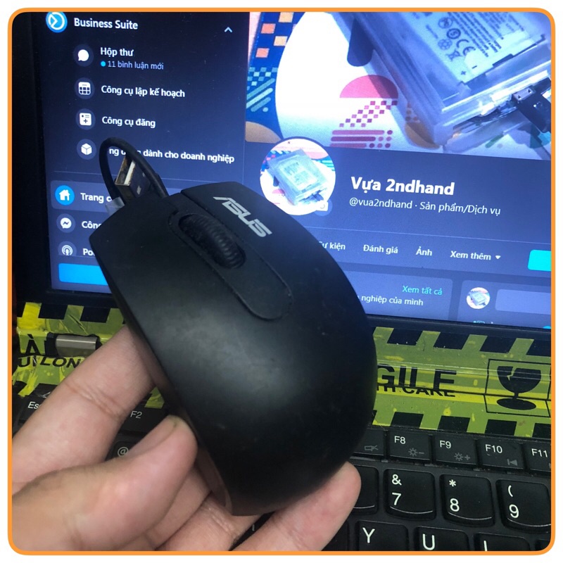 chuột văn phòng siêu nhẹ asus UT210