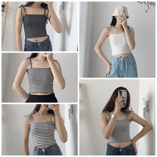 Áo 2 dây thun gân buộc vai tkp66 1994closet