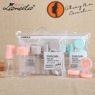 Bộ Chiết Mỹ Phẩm Du Lịch 6 Món - Tiện Ích _ Hàng Loại 1