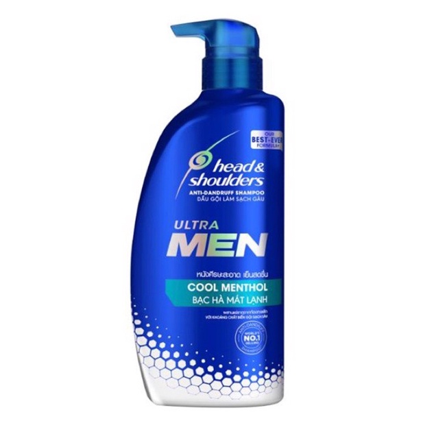 DẦU GỘI HEAD & SHOULDERS ULTRA MEN 650ML NGĂN RỤNG TÓC/ BẠC HÀ MÁT LẠNH/ OLD SPICE
