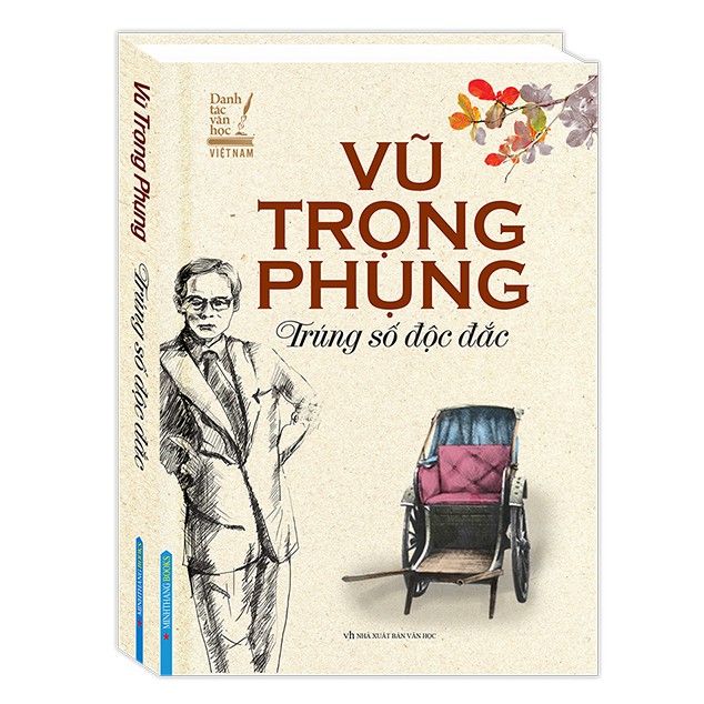 Sách - Trúng số độc đắc - Vũ Trọng Phụng (bìa cứng)