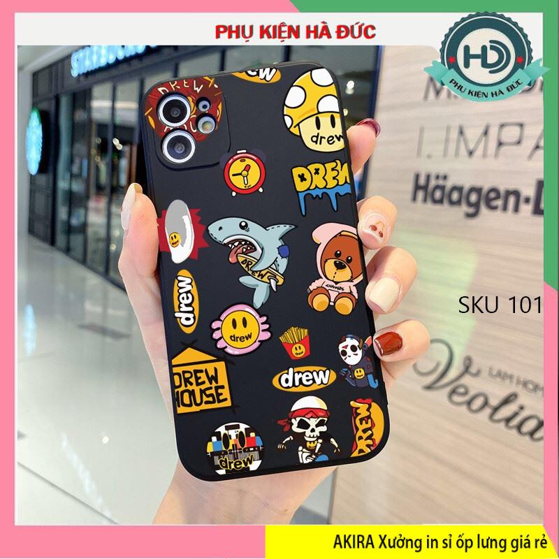 Ốp lưng drew 71 vuông cạnh dẻo mềm chống sốc cho iphone 14/14pro/14plus/14promax Akira case