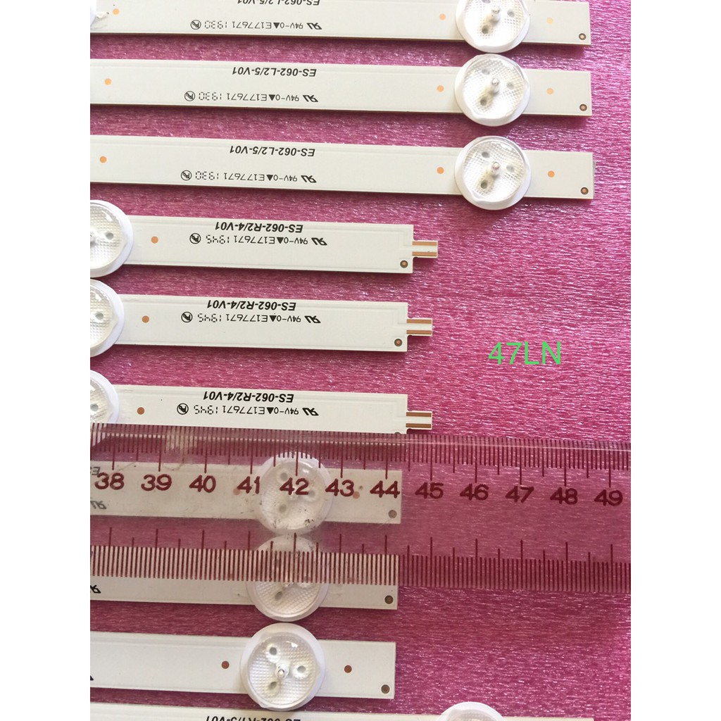 BỘ LED TIVI LG 47LN CHÓA NHỎ 3V | BigBuy360 - bigbuy360.vn