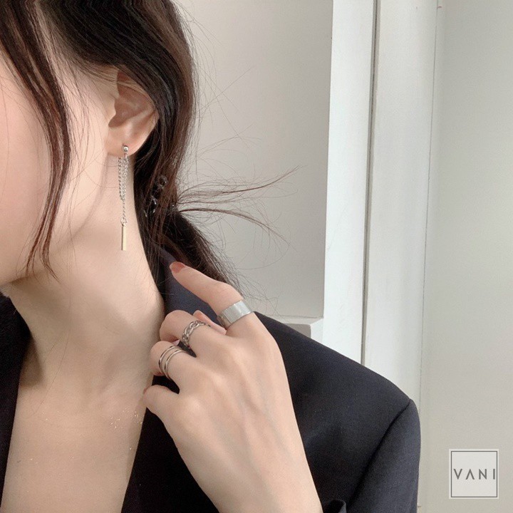 Set Nhẫn Kiểu Dáng Đơn Giản Thu Hút Phong Cách Unisex, Basic - Vani Store [TS000386-O47]