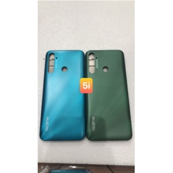 Bộ vỏ điện thoại zin hãng oppo realme 5i gồm xương, lưng, phím bấm và kính camera.