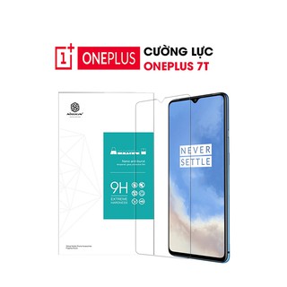Kính cường lực Oneplus 7T chính hãng Nillkin Amazing H hàng nguyên tem trong suốt full màn hình