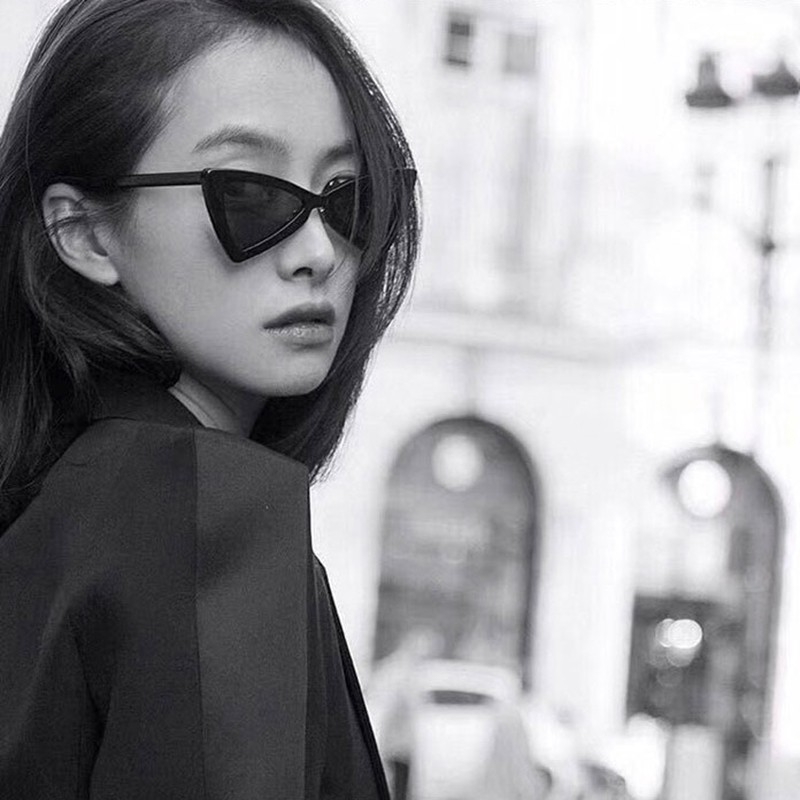 Kính mát mắt mèo phong cách retro Hàn Quốc