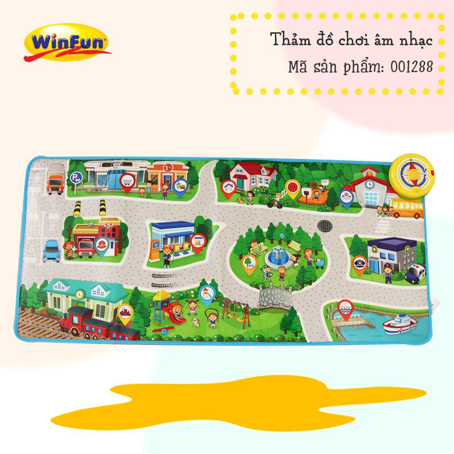 Thảm đồ chơi âm nhạc  Winfun 1288