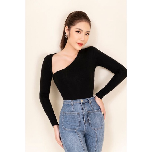 ÁO ROSIE BODYSUIT CỔ CHÉO DÀI TAY