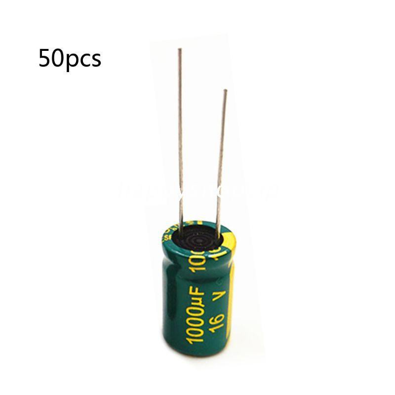 50 Tụ Điện Nhôm 16v 1000uf 20%