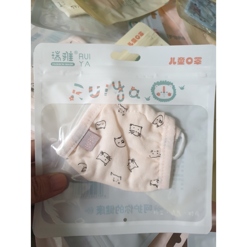 Khẩu trang cho bé từ 1- 3 tuổi