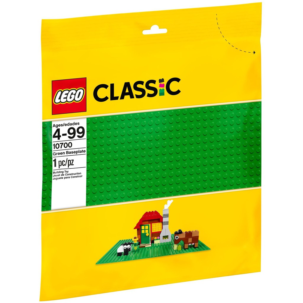 Đế Lót LEGO Classic 10700 (32x32 nút, Xanh Lá) - LEGO Classic 10700 32x32 Green Baseplate